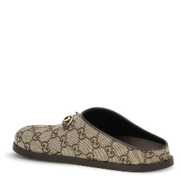 Beige Rubber Mules