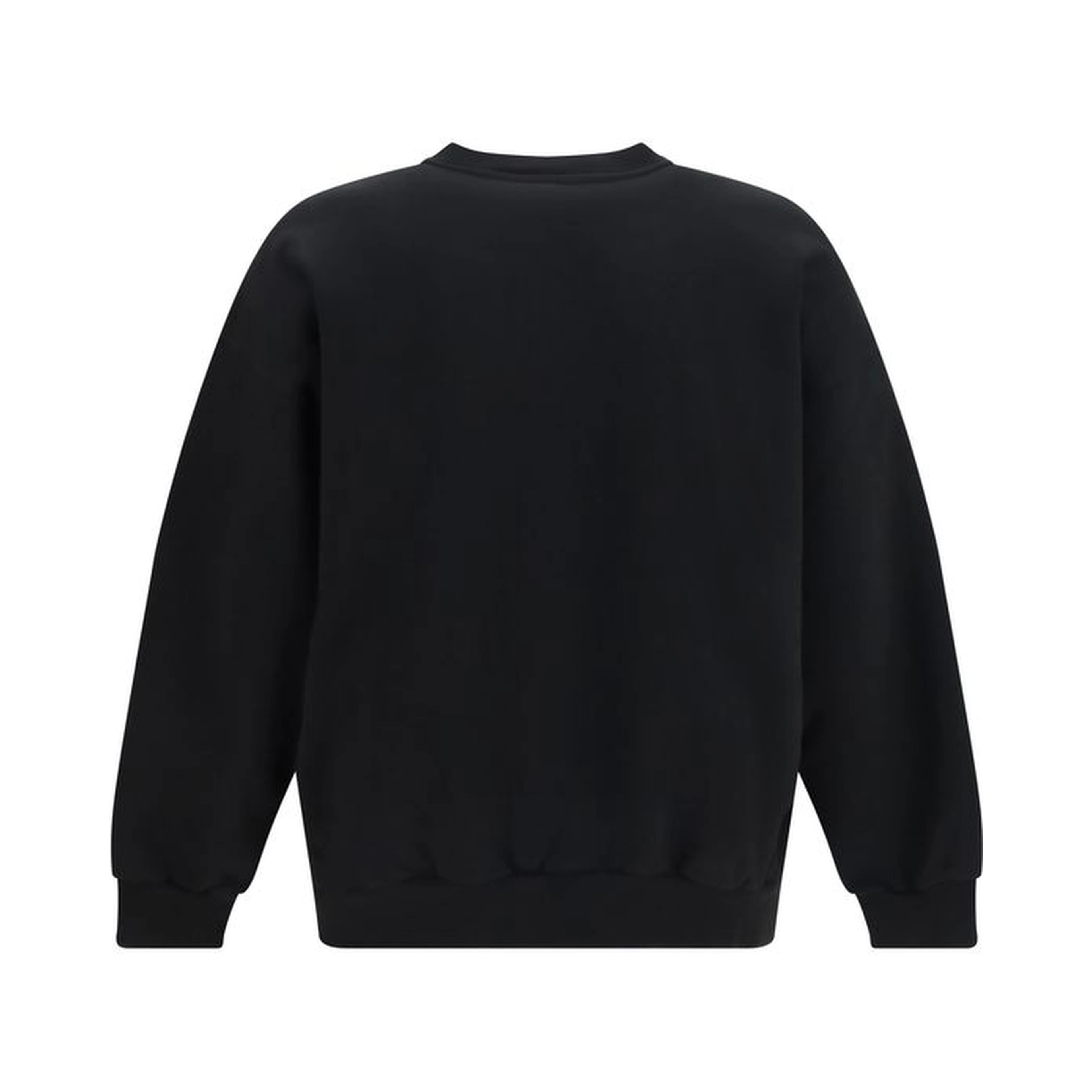 Black Cotton Sweatshirt