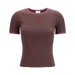 Brown Cotton T-Shirt