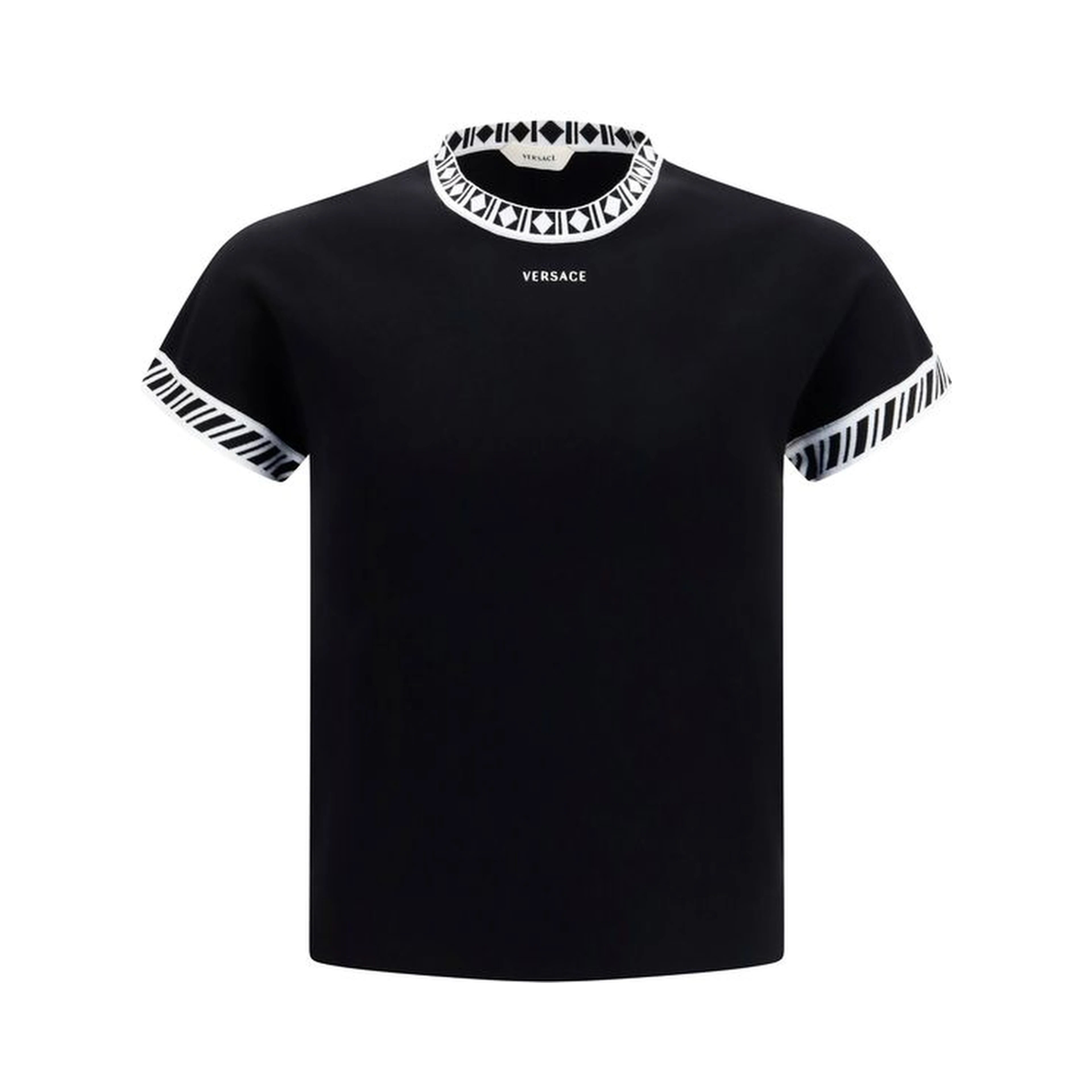 Black Cotton T-Shirt
