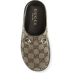 Beige Rubber Mules
