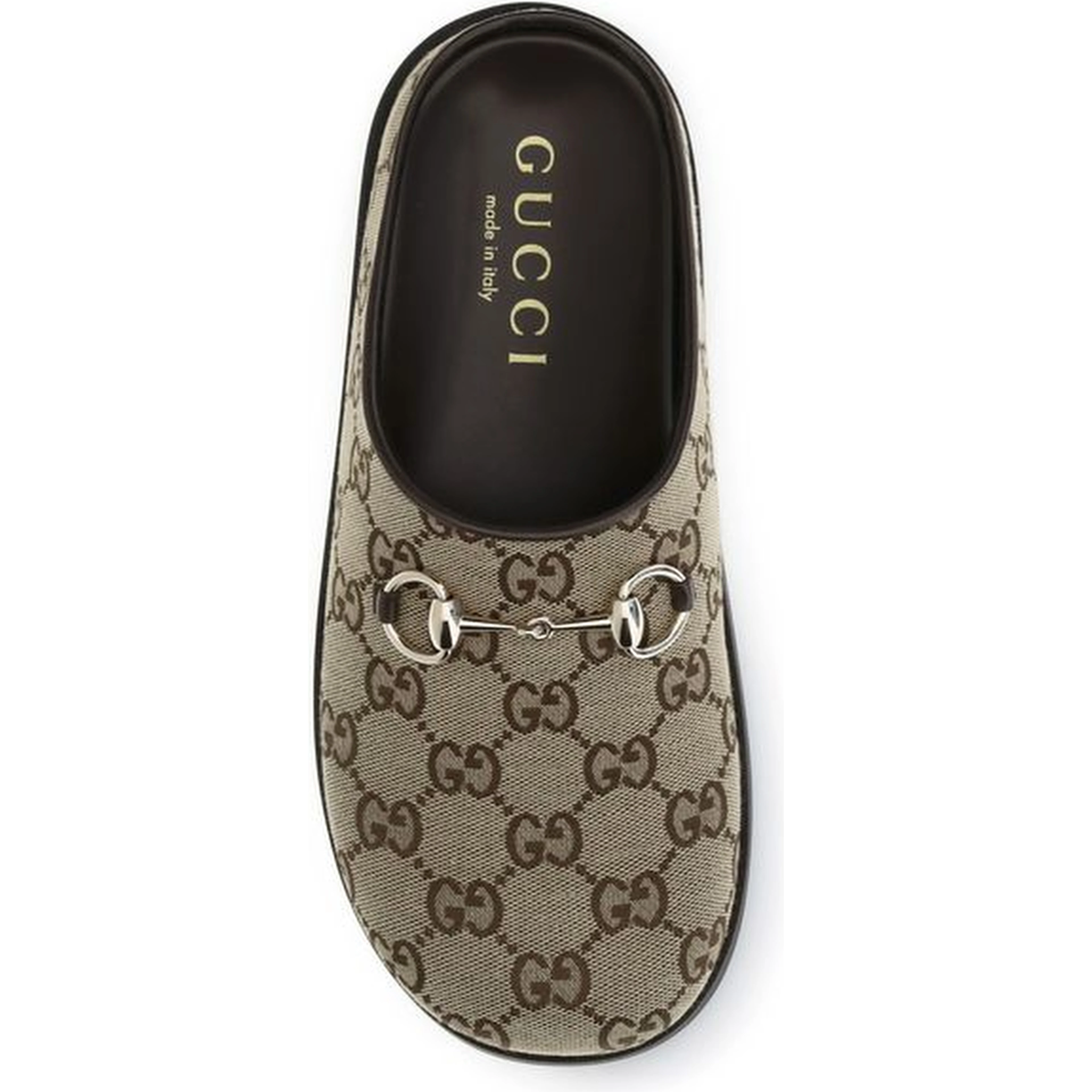 Beige Rubber Mules