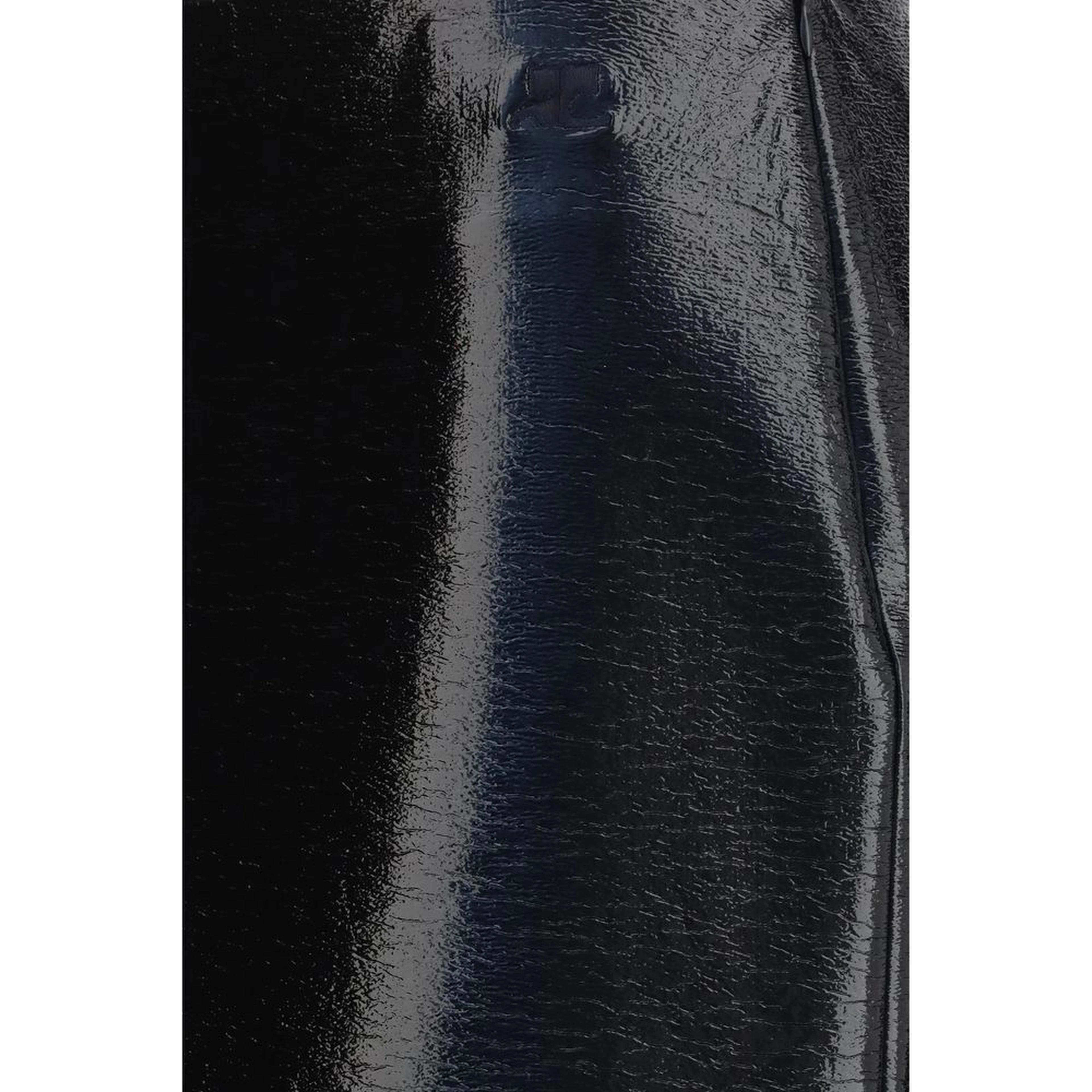 Bordeaux Cotton Midi Skirt