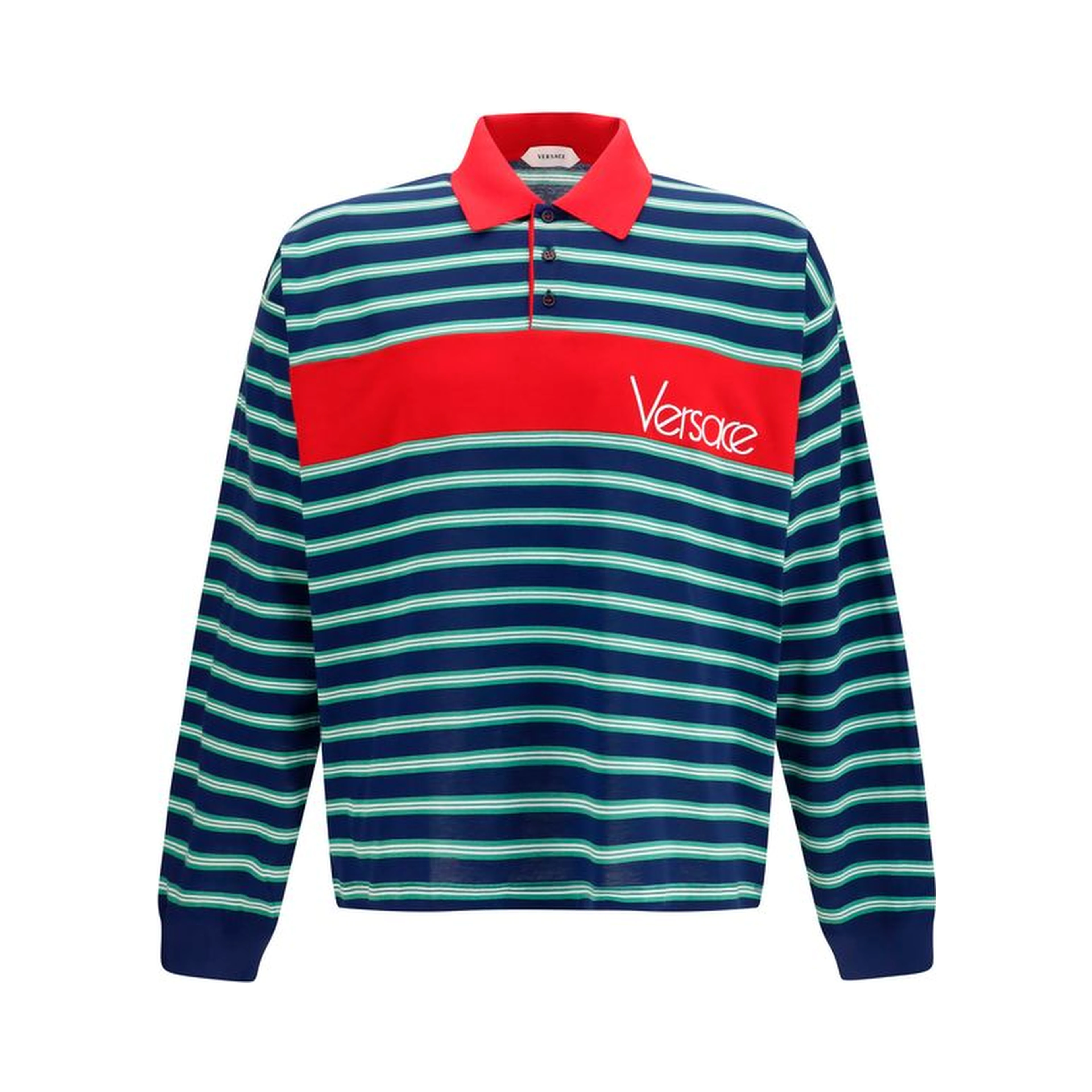 Multicolor Cotton Polo Shirt