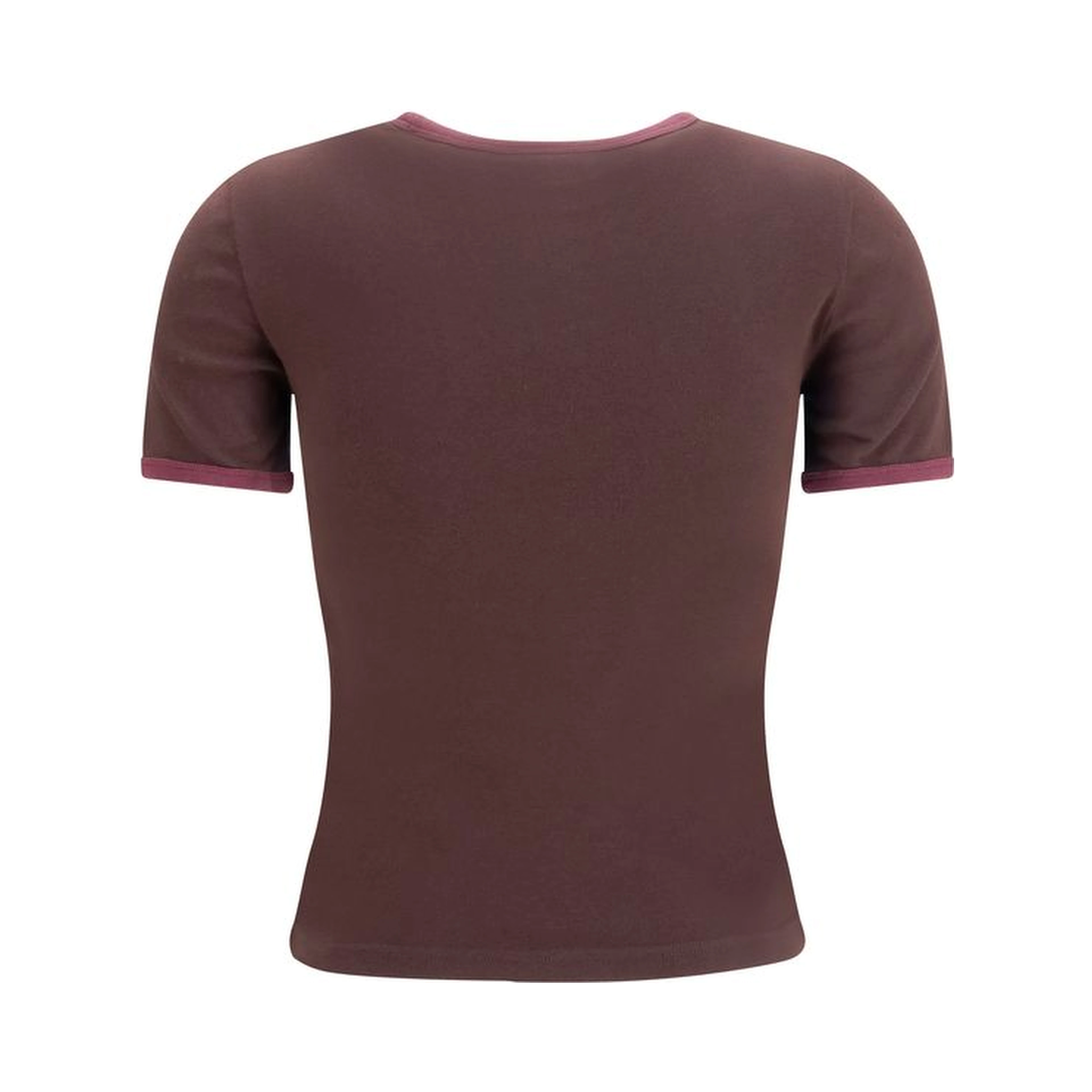 Brown Cotton T-Shirt