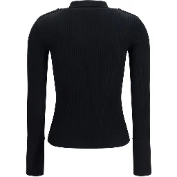 Black Viscose Dress Shirt