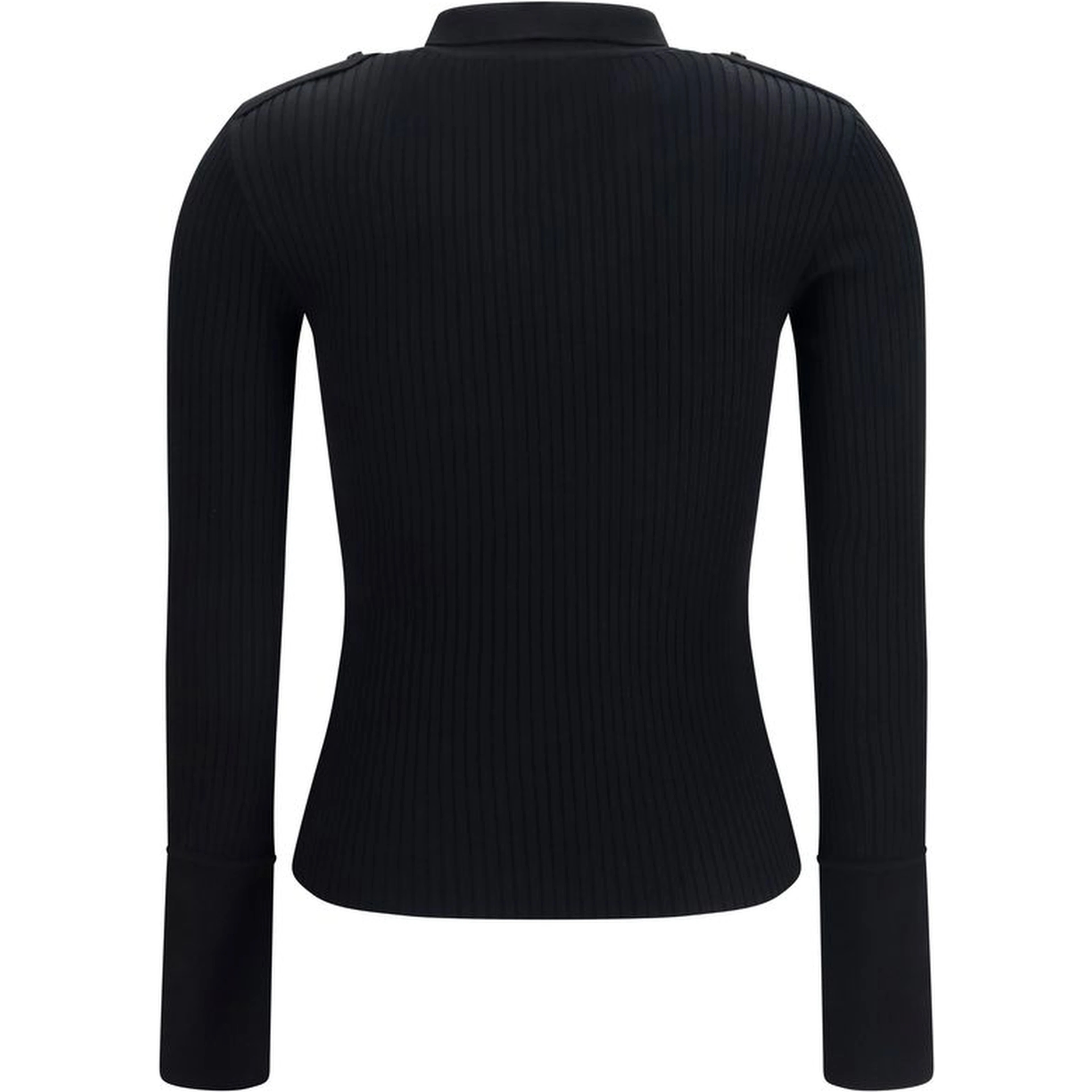 Black Viscose Dress Shirt