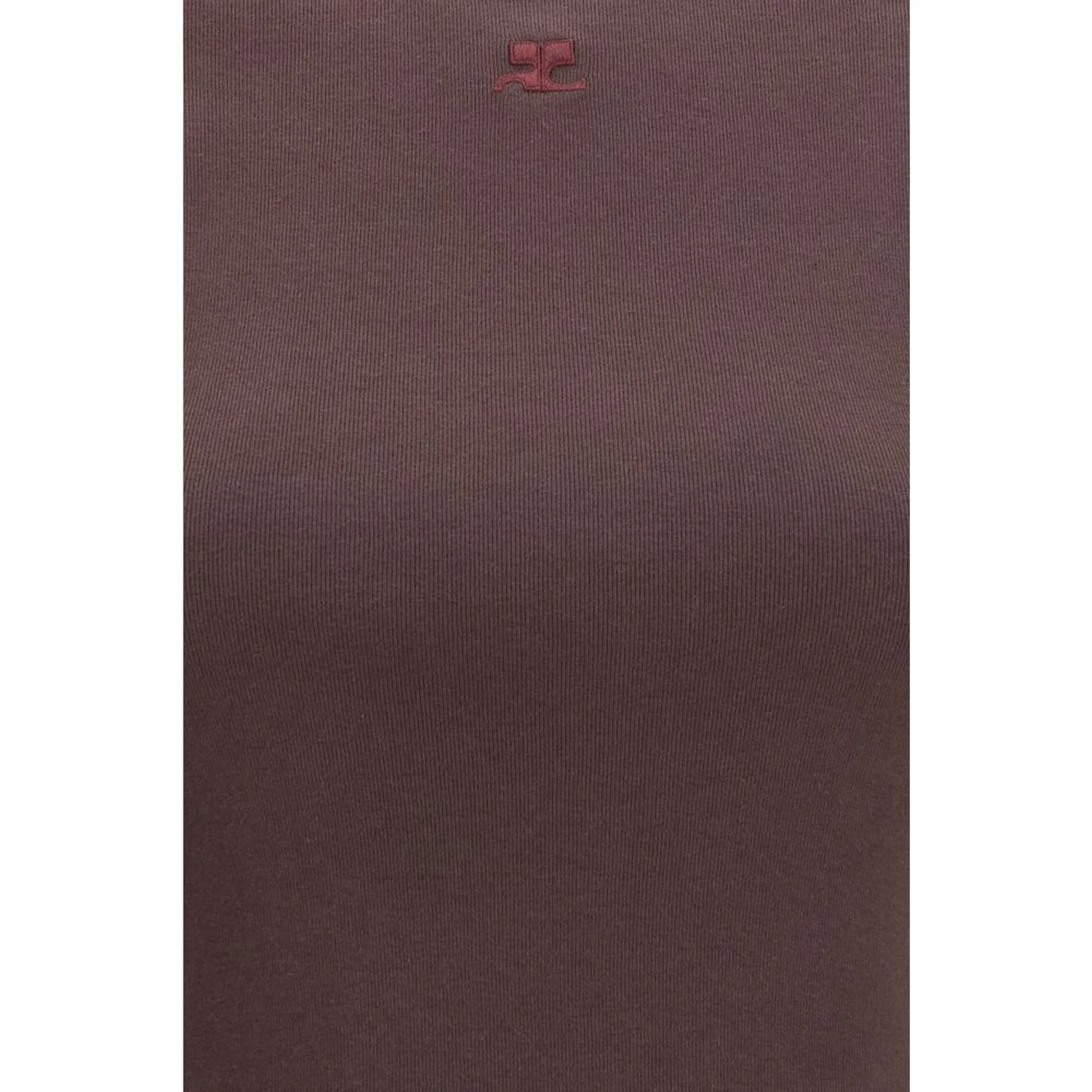 Brown Cotton T-Shirt
