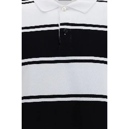 White Cotton Polo Shirt