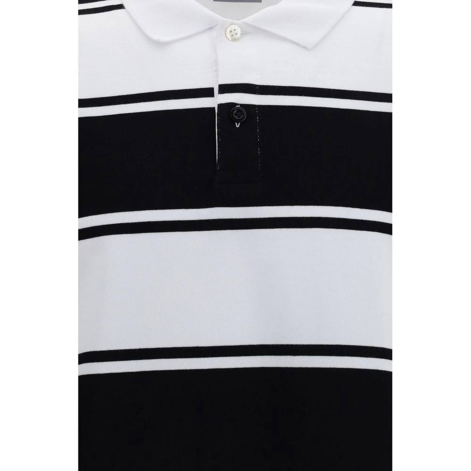 White Cotton Polo Shirt