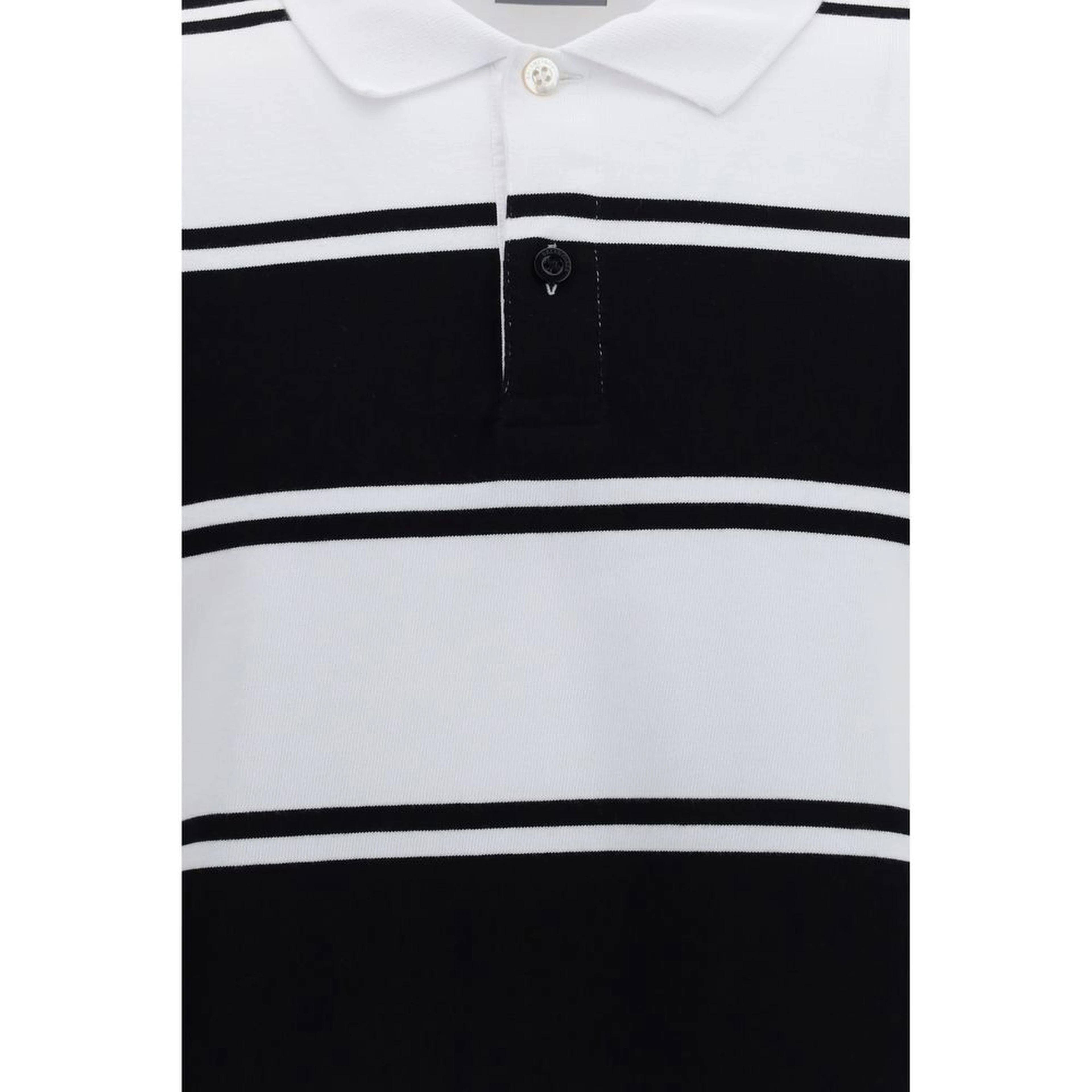 White Cotton Polo Shirt
