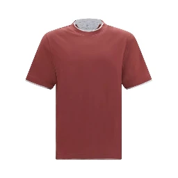 Bordeaux Cotton T-Shirt