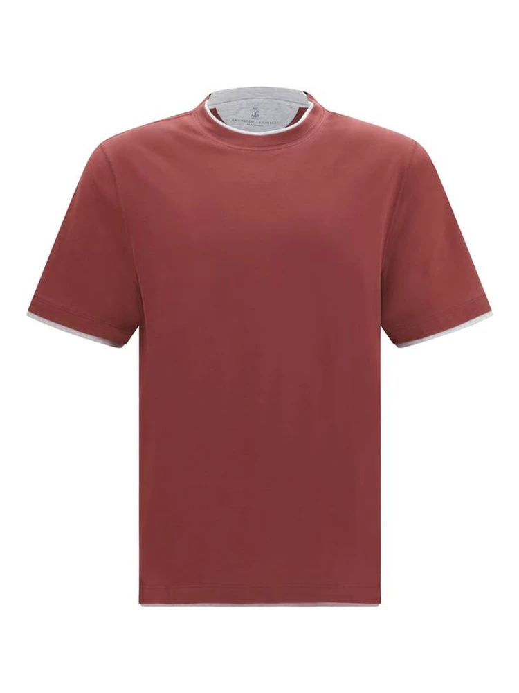 Bordeaux Cotton T-Shirt