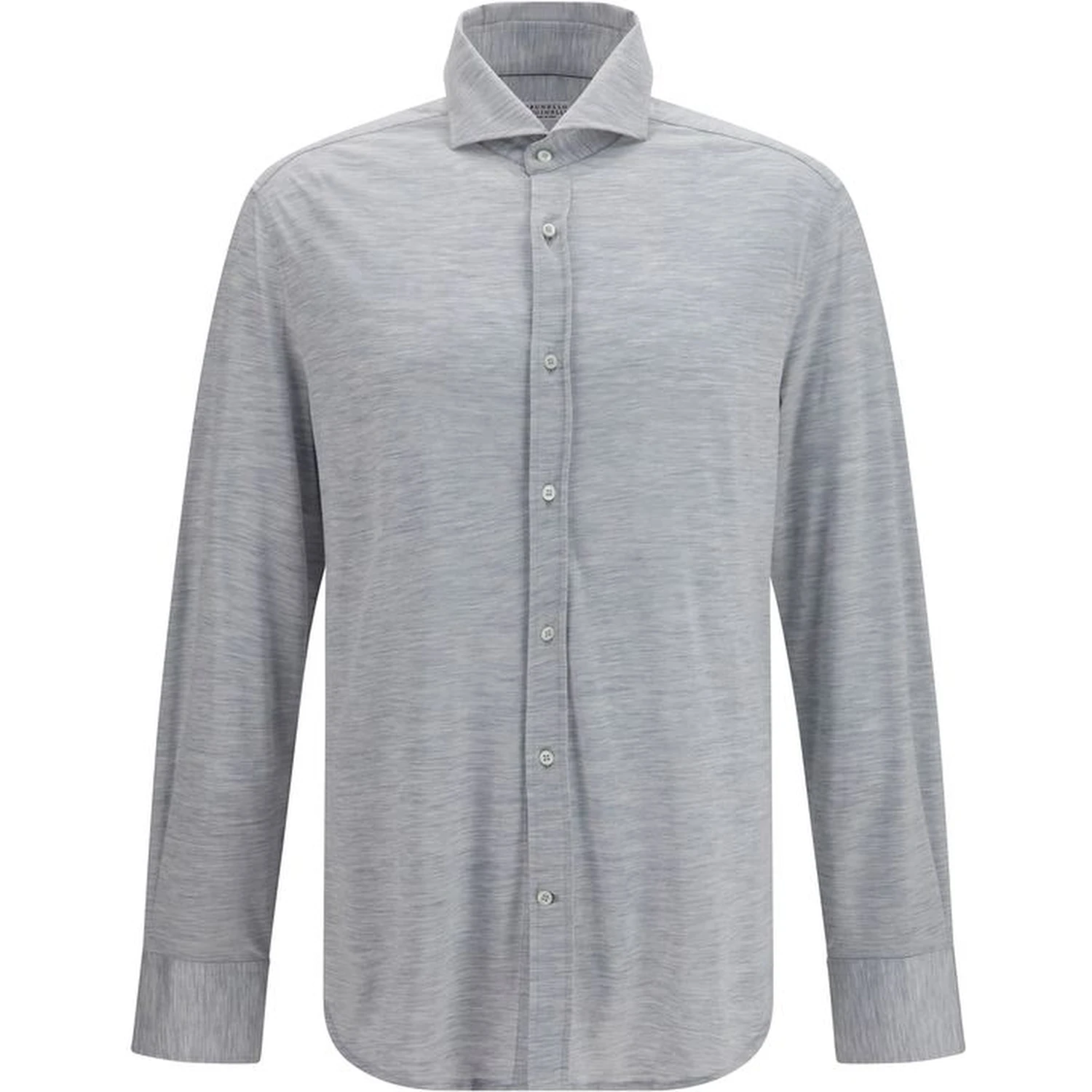 Gray Silk Dress Shirt
