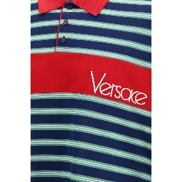 Multicolor Cotton Polo Shirt