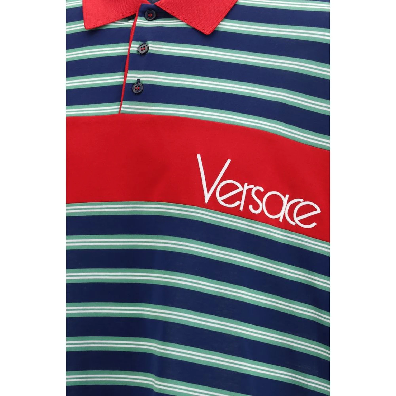 Multicolor Cotton Polo Shirt