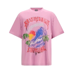 Purple Cotton T-Shirt