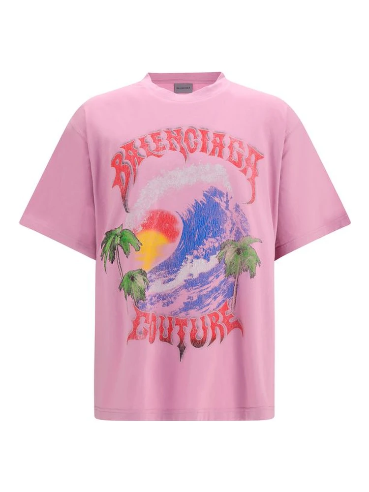 Purple Cotton T-Shirt