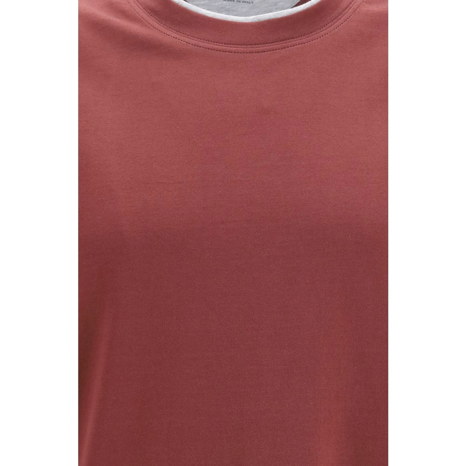 Bordeaux Cotton T-Shirt