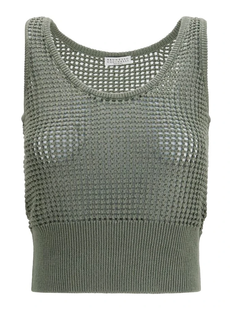 Bicolor Cotton Tank Tops