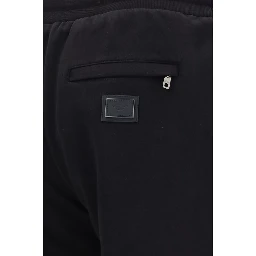 Black Cotton Joggers (Workout Pants)