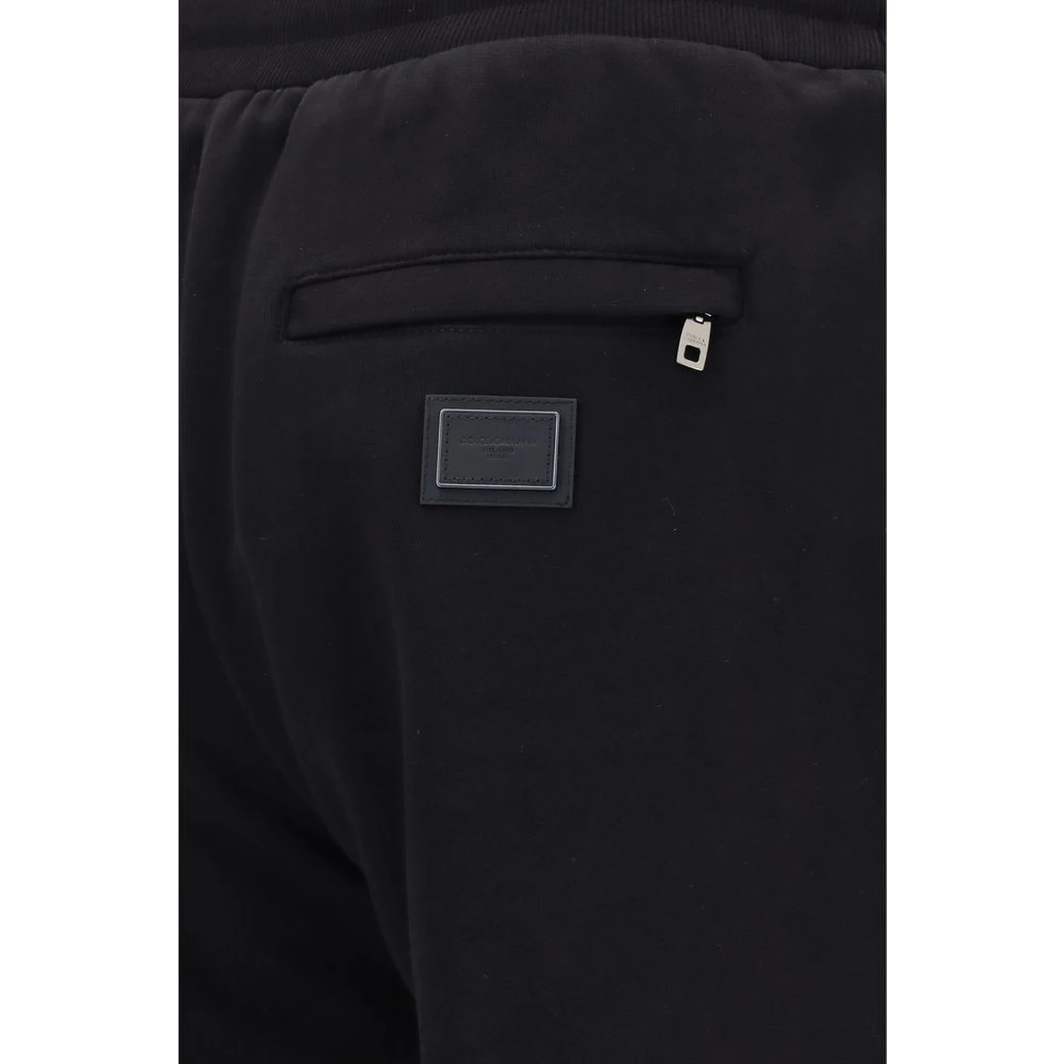 Black Cotton Joggers (Workout Pants)