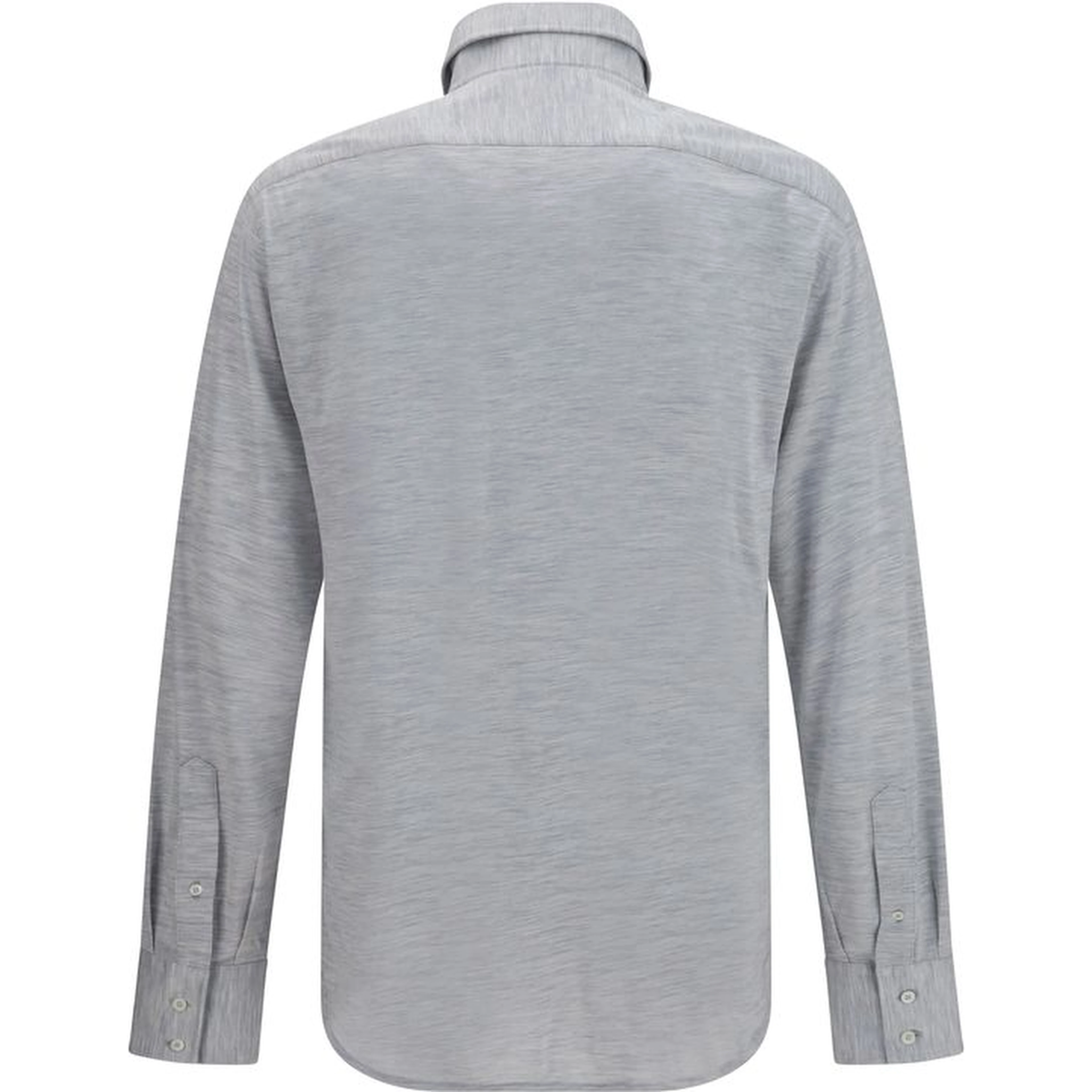 Gray Silk Dress Shirt