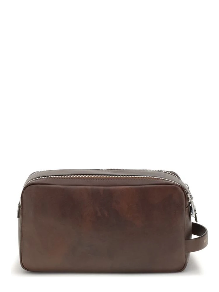 Brown Calf Leather Bos Taurus Wallet