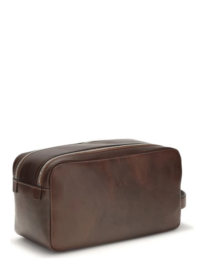 Brown Calf Leather Bos Taurus Wallet