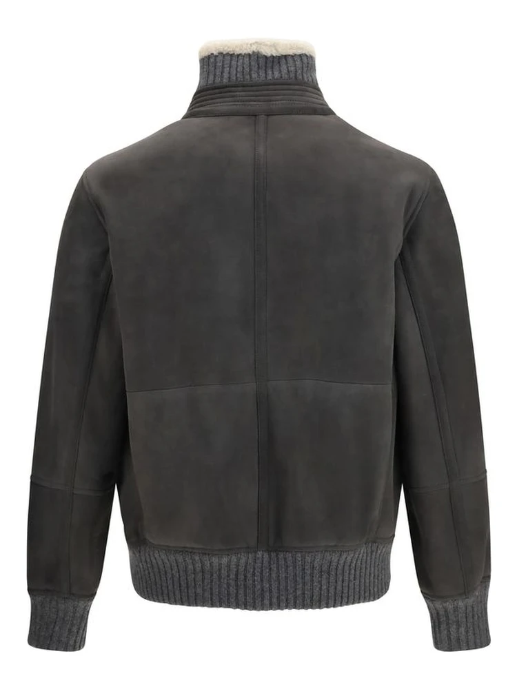 Gray Wool Oves Aries Full-Length Jacket alternative