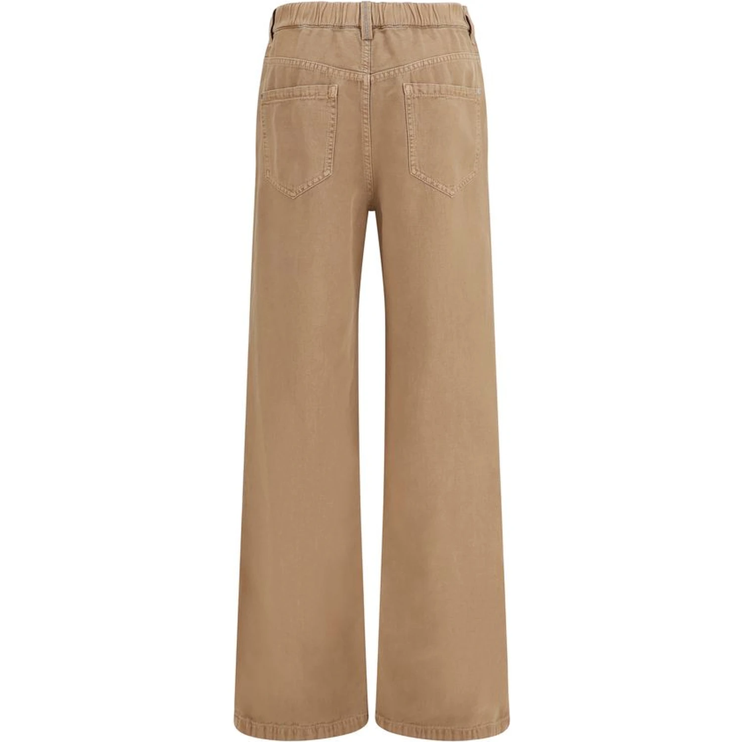 Beige Cotton Jeans Denim