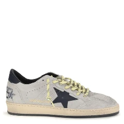 Gray Calf Leather Bos Taurus Sneakers
