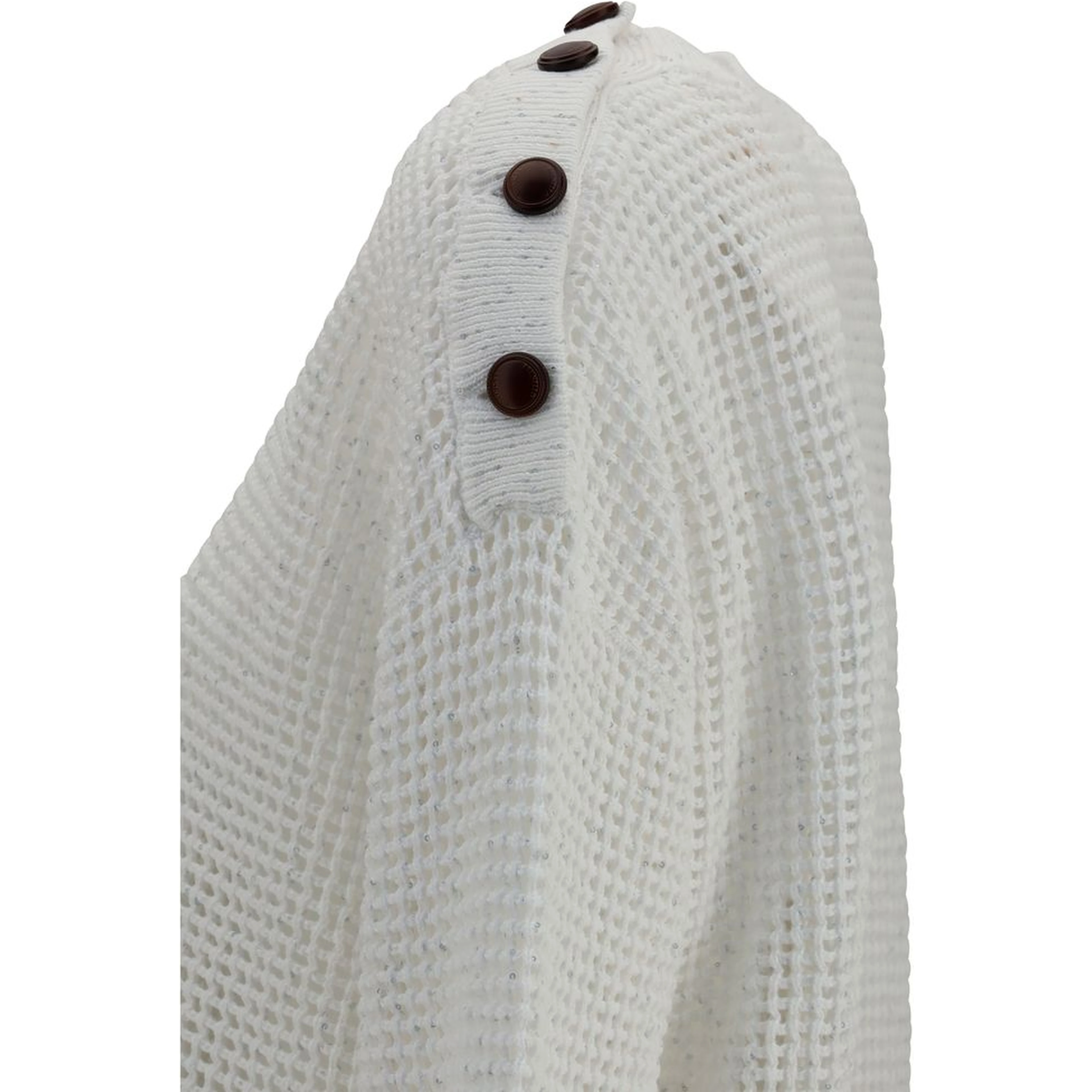 White Cotton Sweatshirt