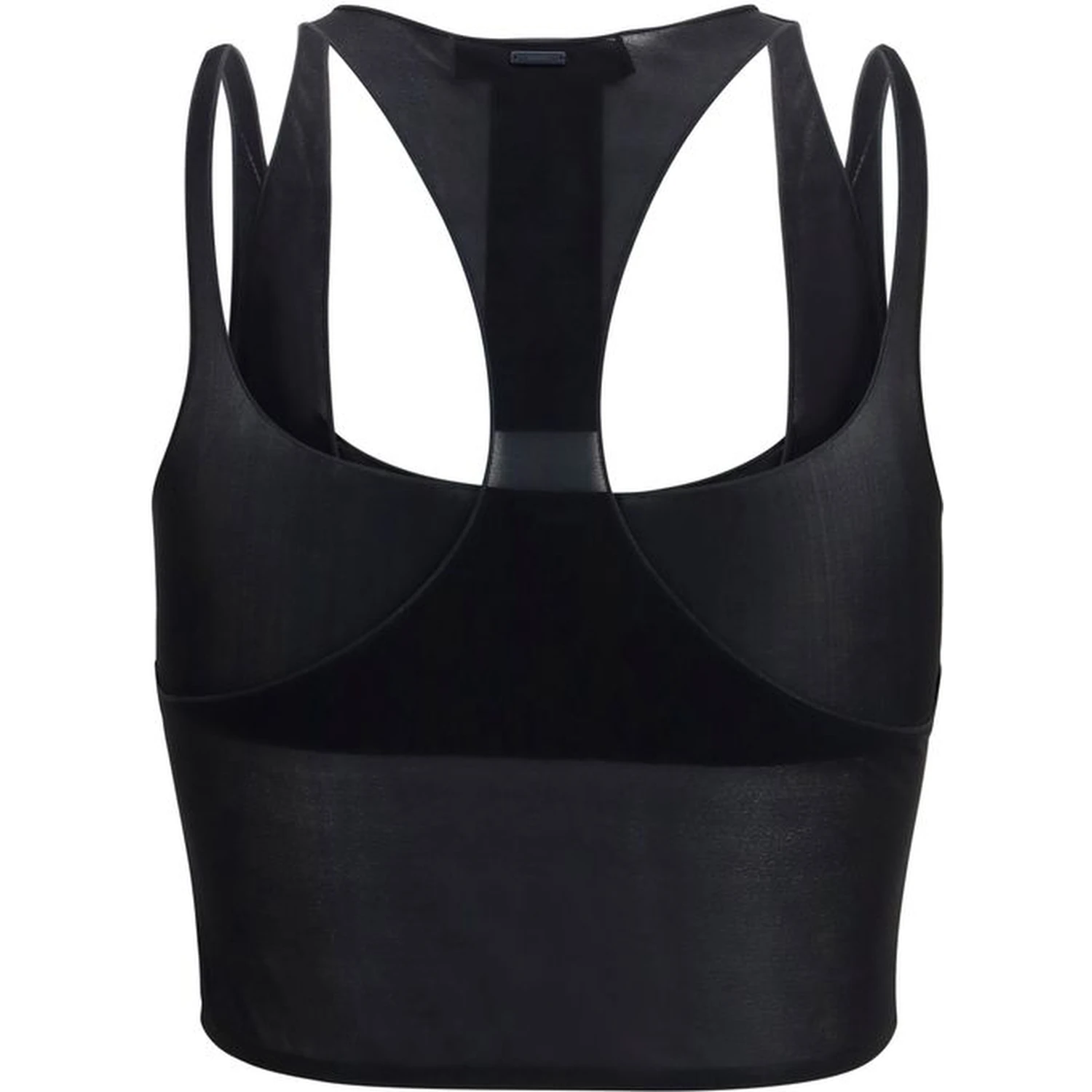 Black Viscose Bra