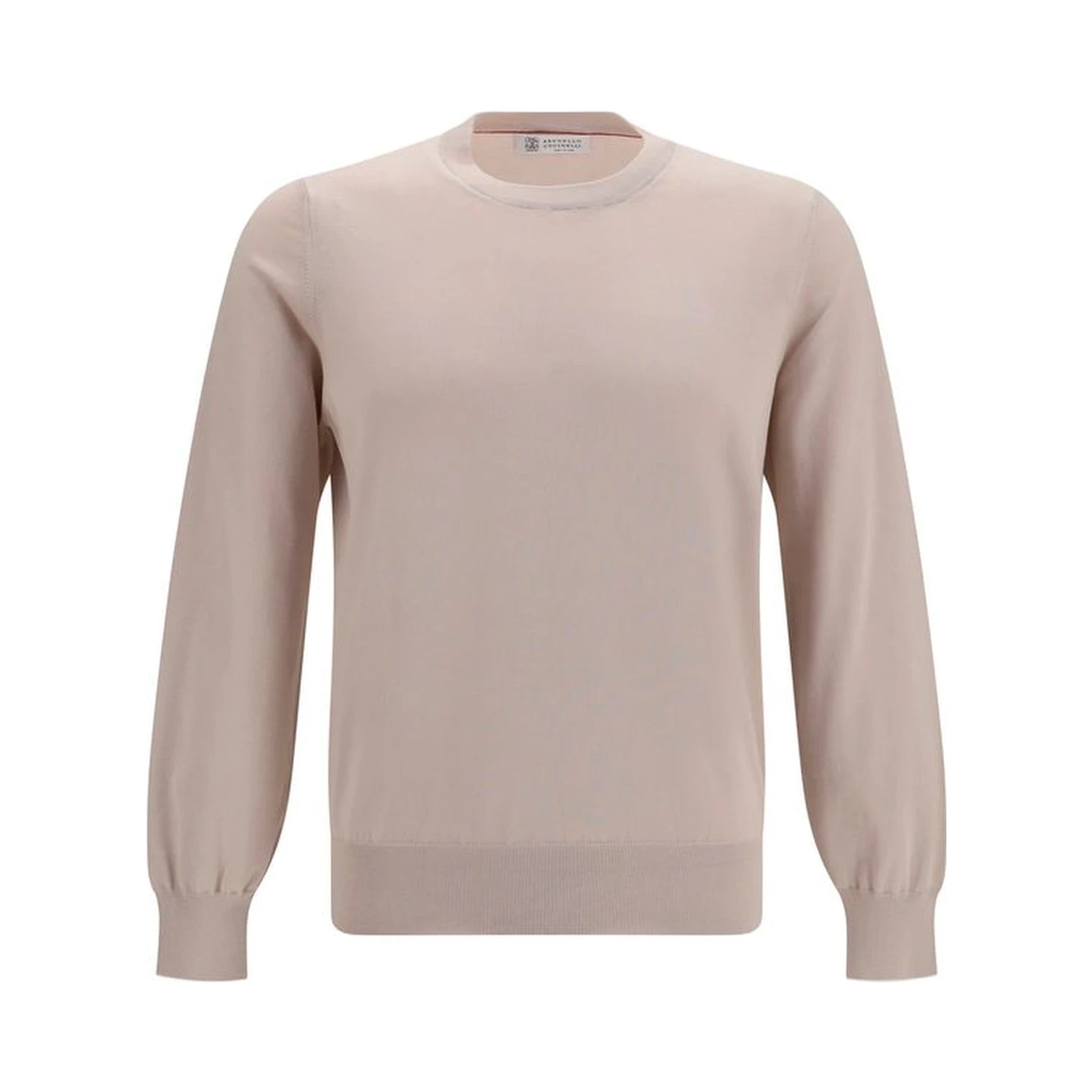 Beige Cotton Sweatshirt
