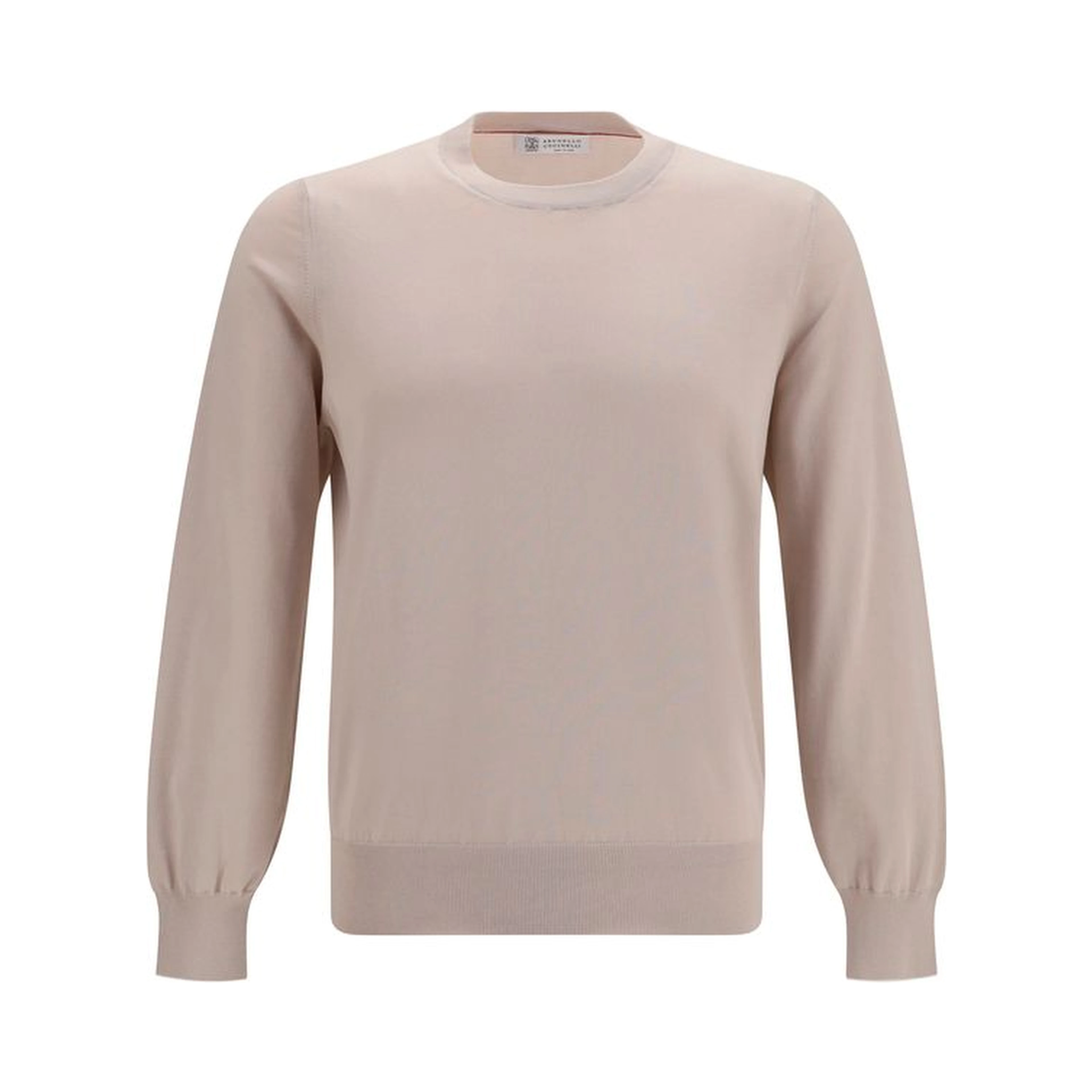Beige Cotton Sweatshirt