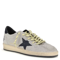 Gray Calf Leather Bos Taurus Sneakers