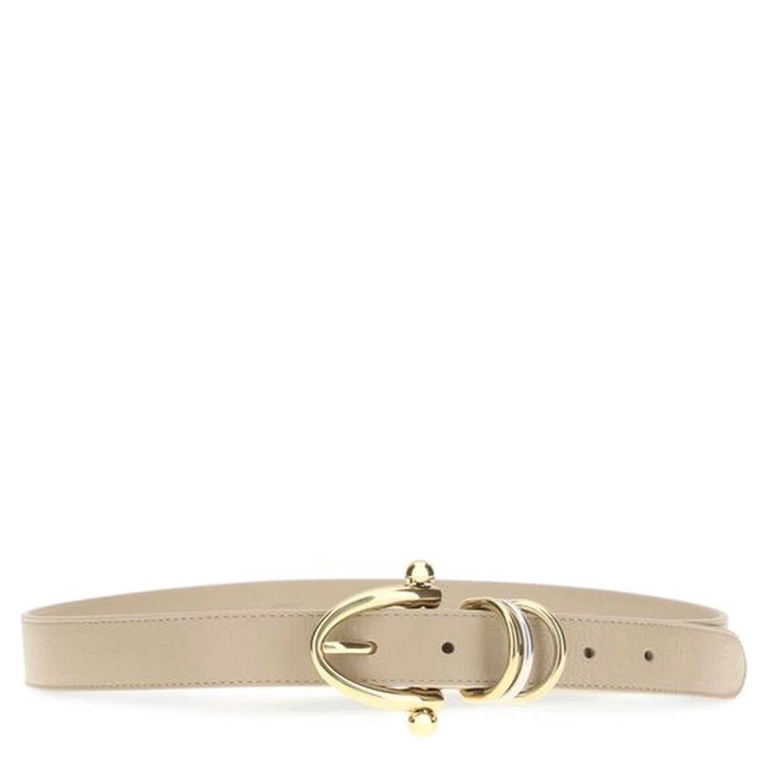 Beige Calf Leather Bos Taurus Bracelet