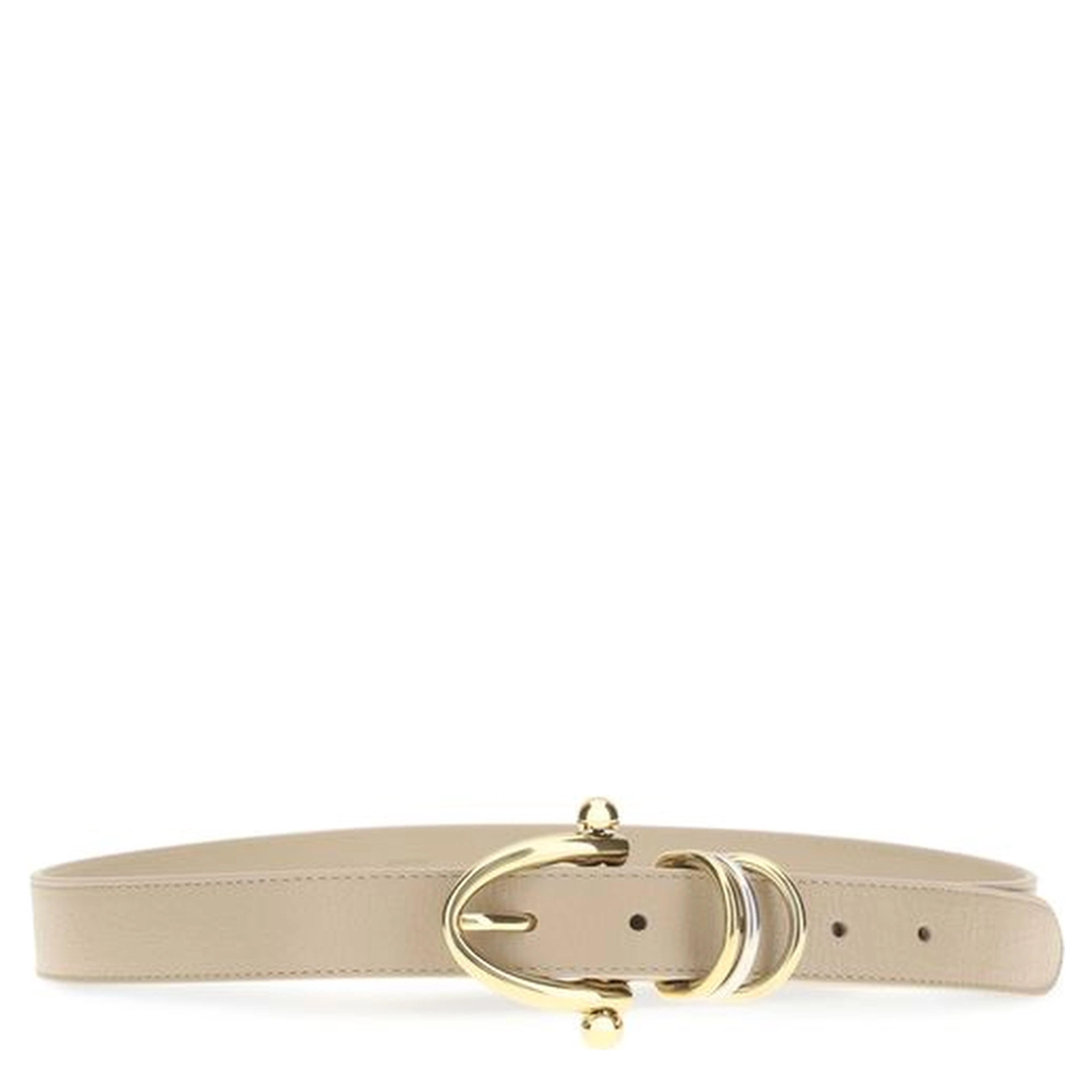 Beige Calf Leather Bos Taurus Bracelet