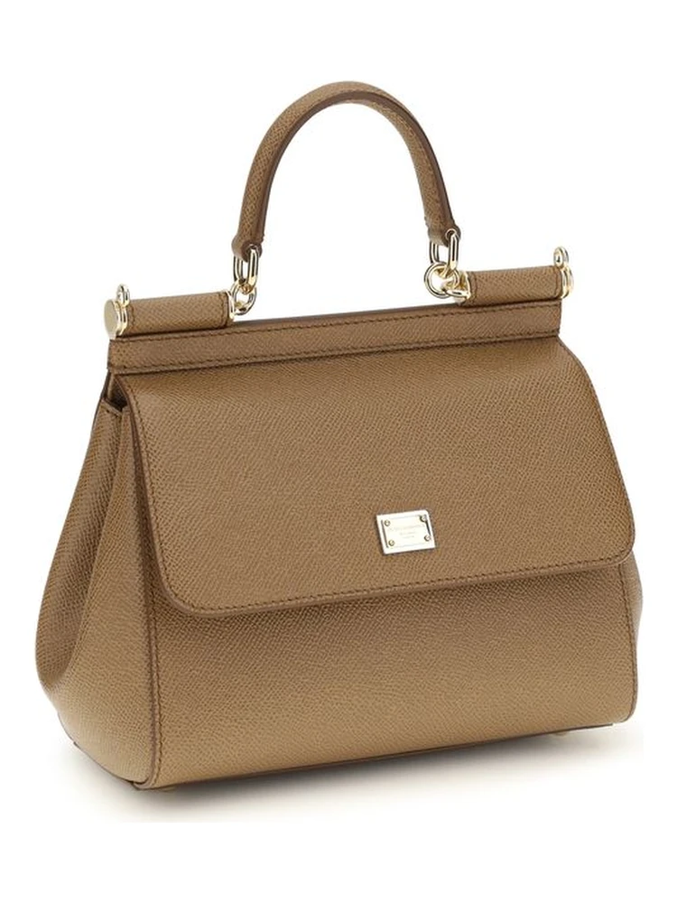 Beige Calf Leather Bos Taurus Shoulder Bag alternative