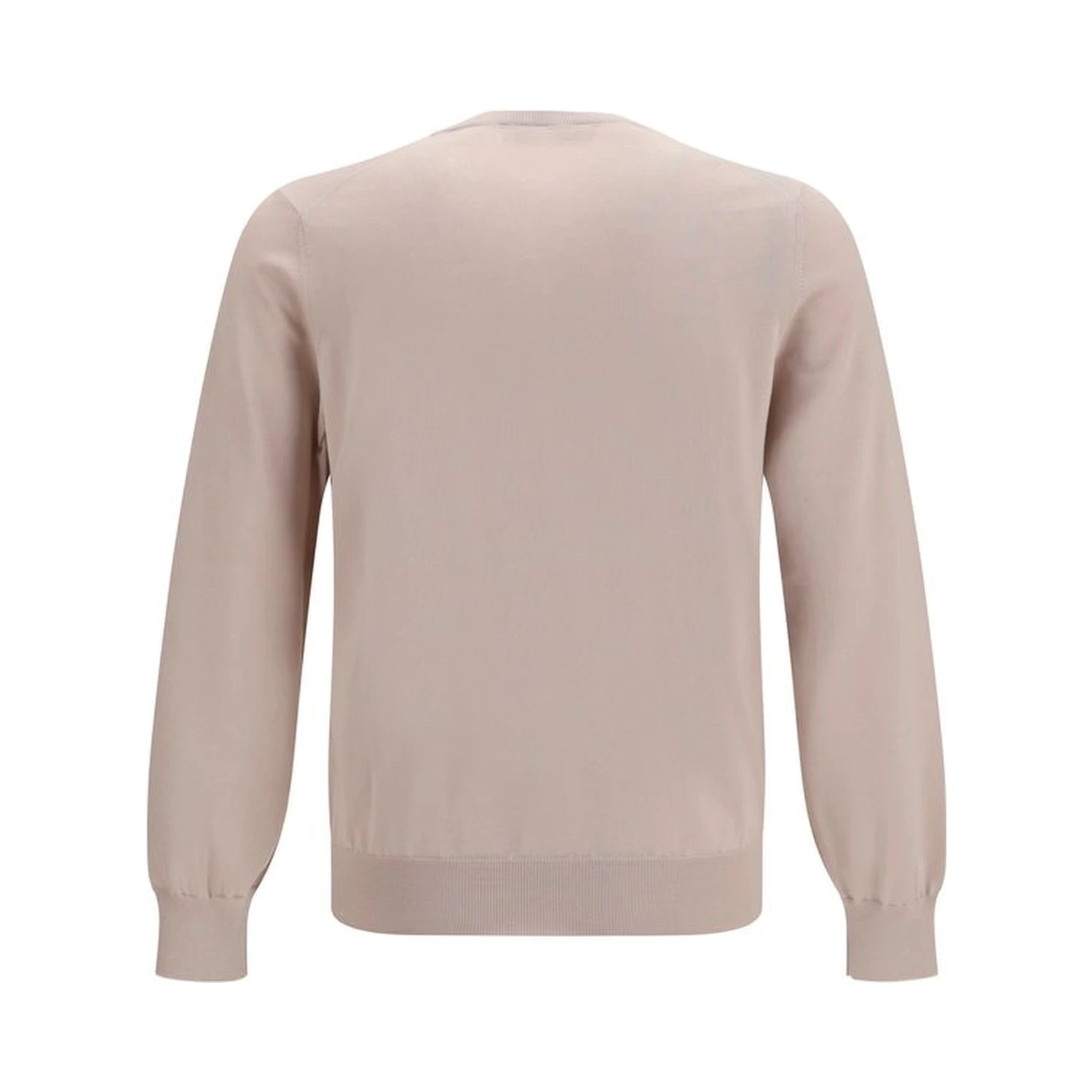 Beige Cotton Sweatshirt