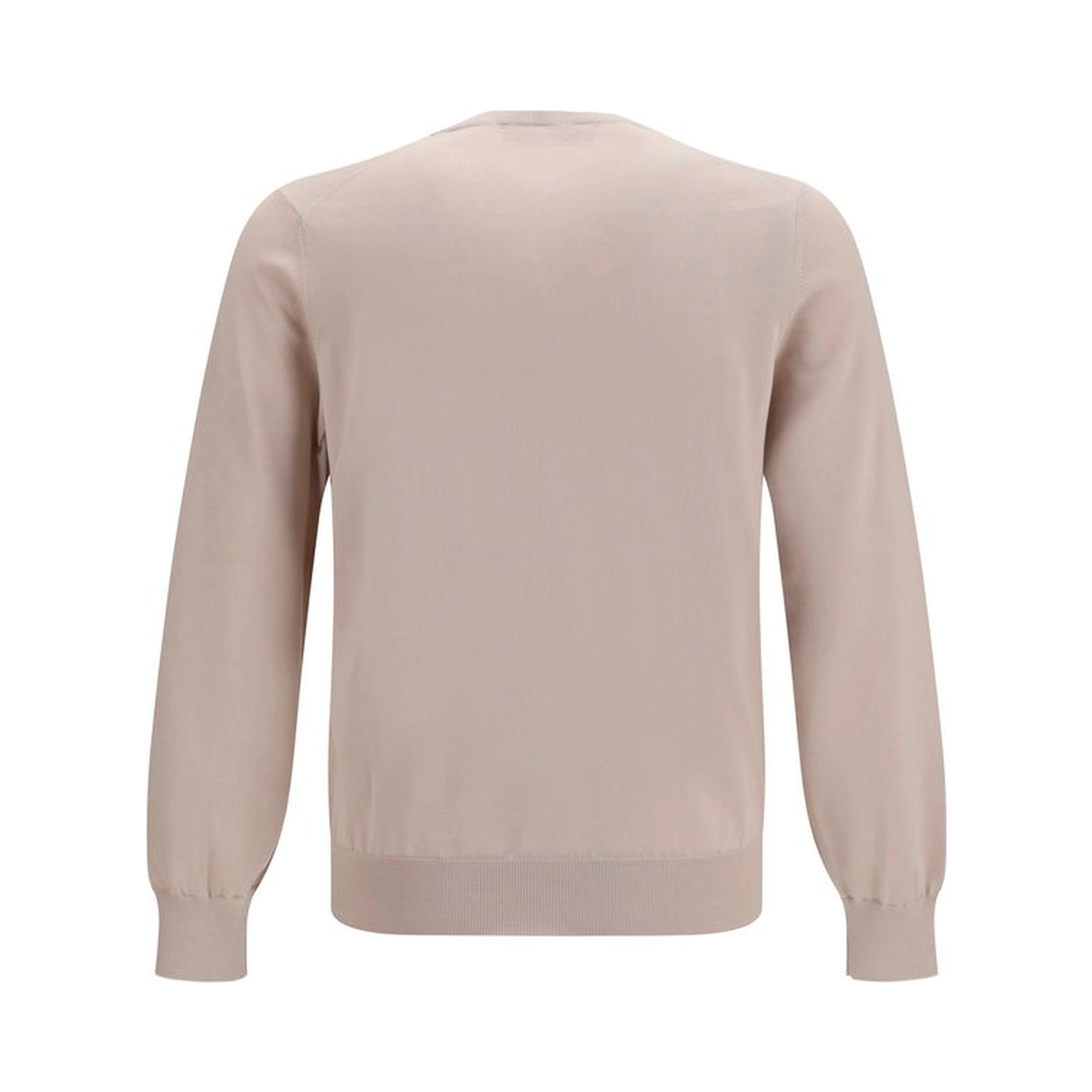 Beige Cotton Sweatshirt