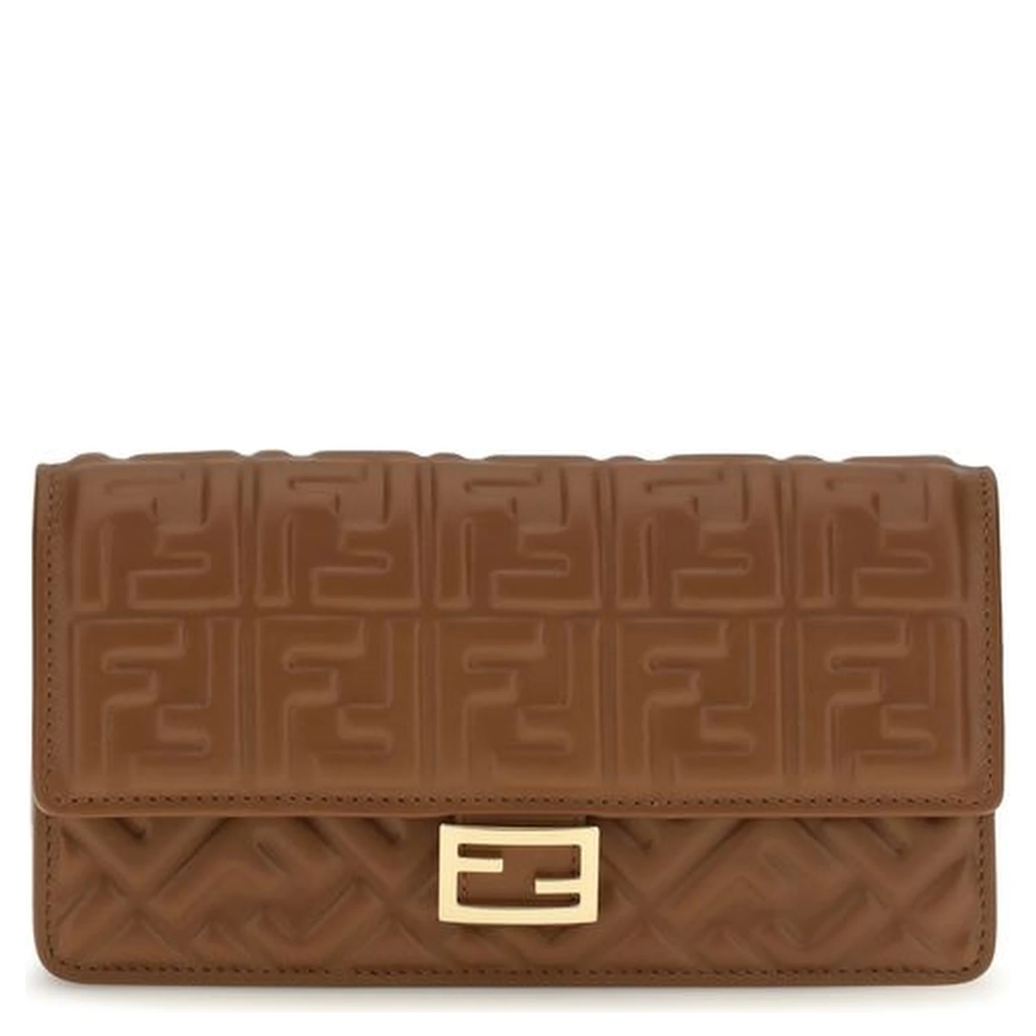 Brown Calf Leather Bos Taurus Wallet