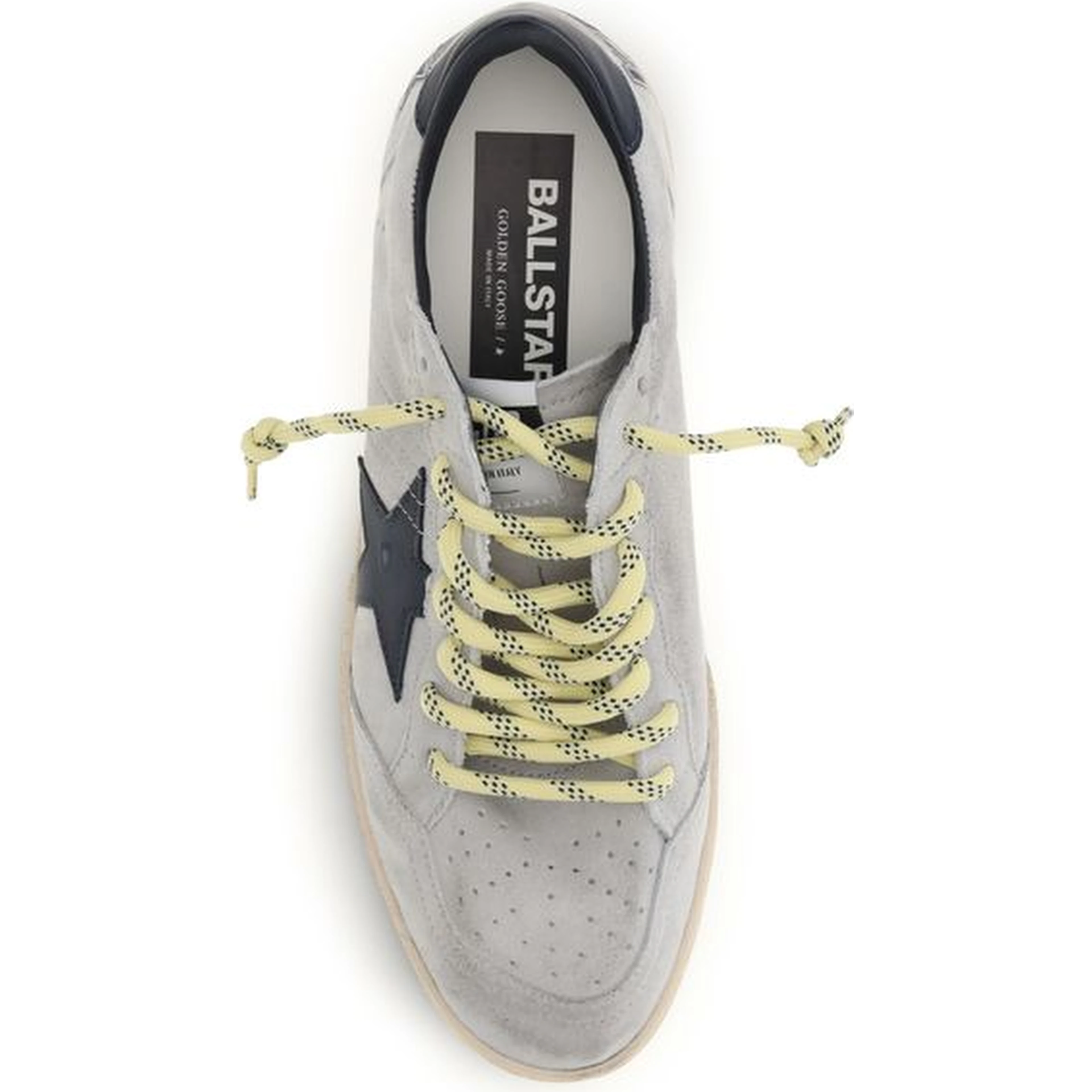 Gray Calf Leather Bos Taurus Sneakers