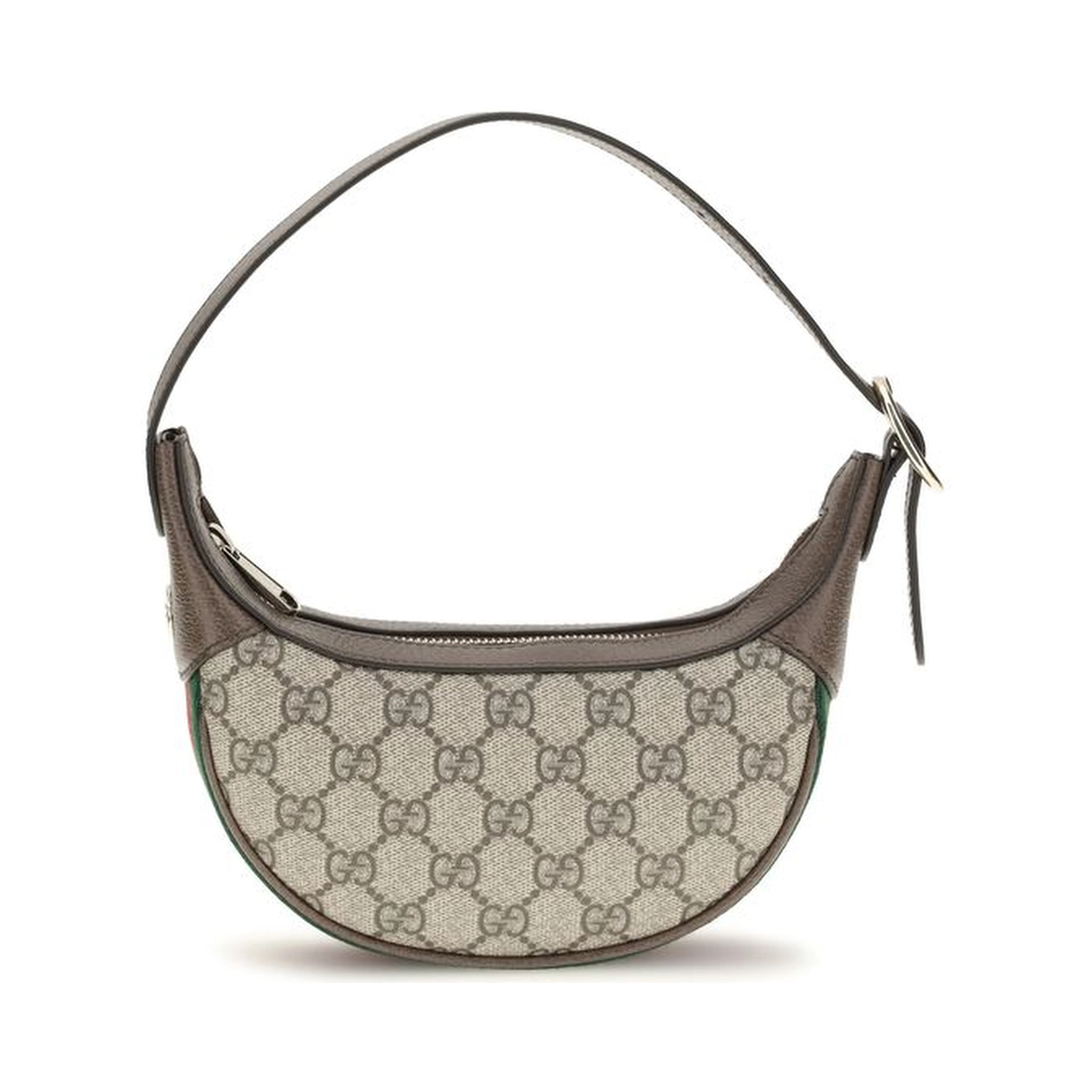 Beige Fabric Handbag