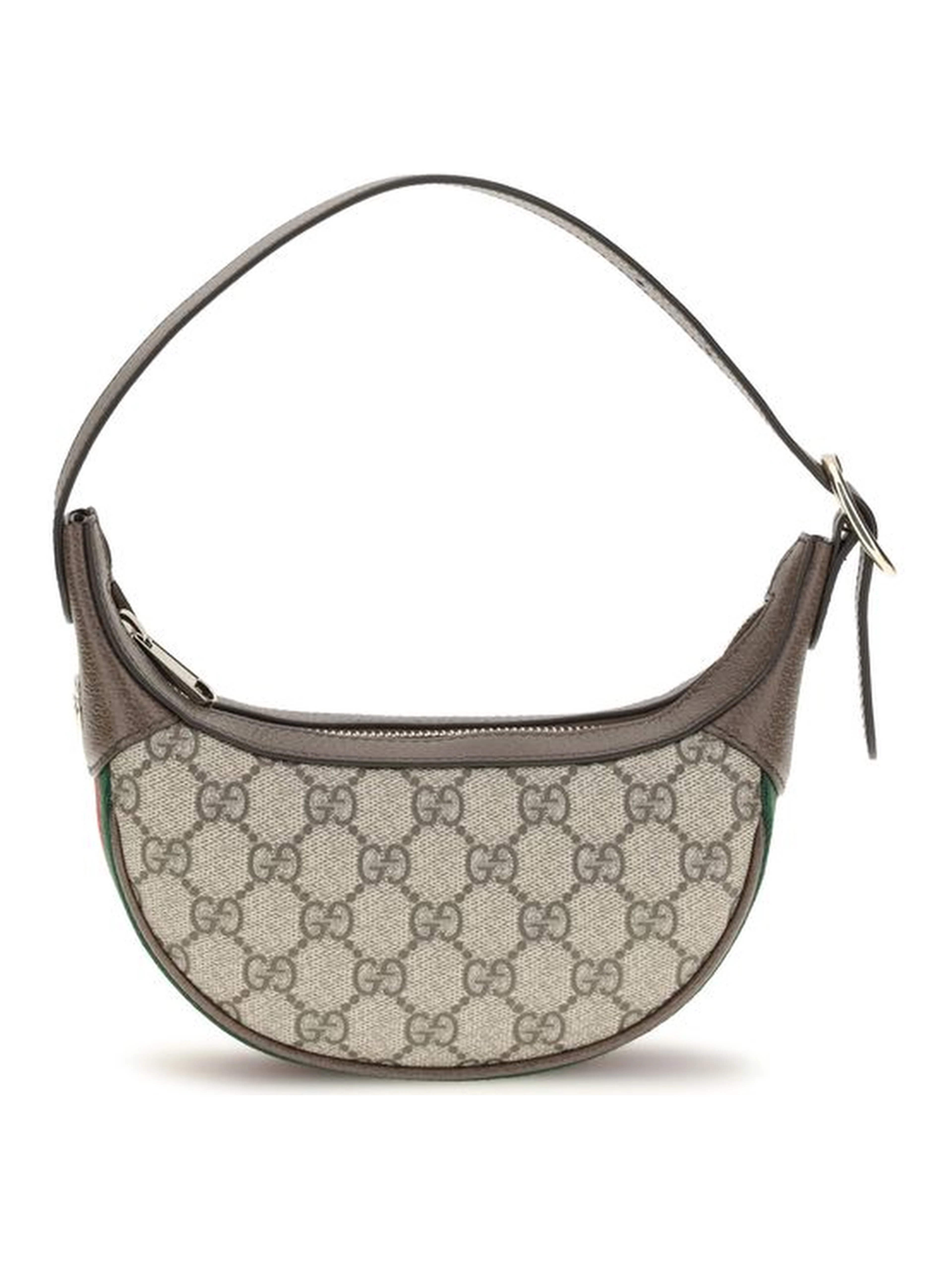 Beige Fabric Handbag