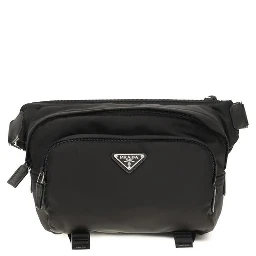 Black Nylon Shoulder Bag