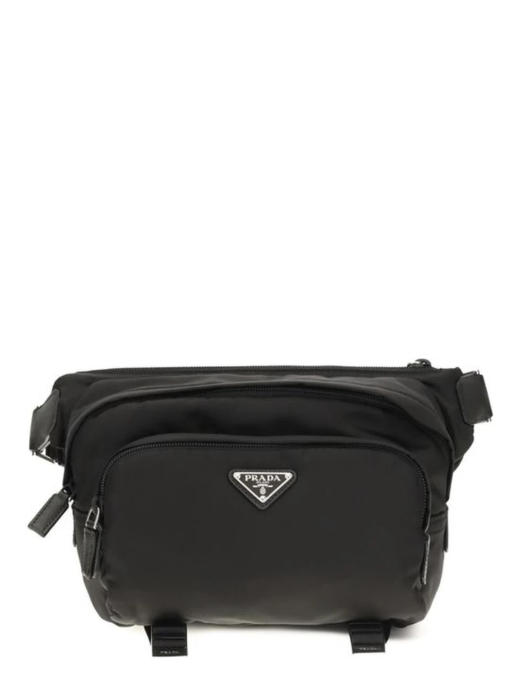 Black Nylon Shoulder Bag