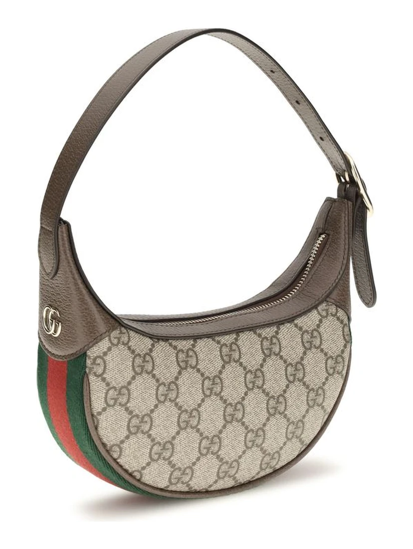 Beige Fabric Handbag