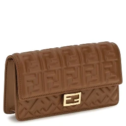 Brown Calf Leather Bos Taurus Wallet